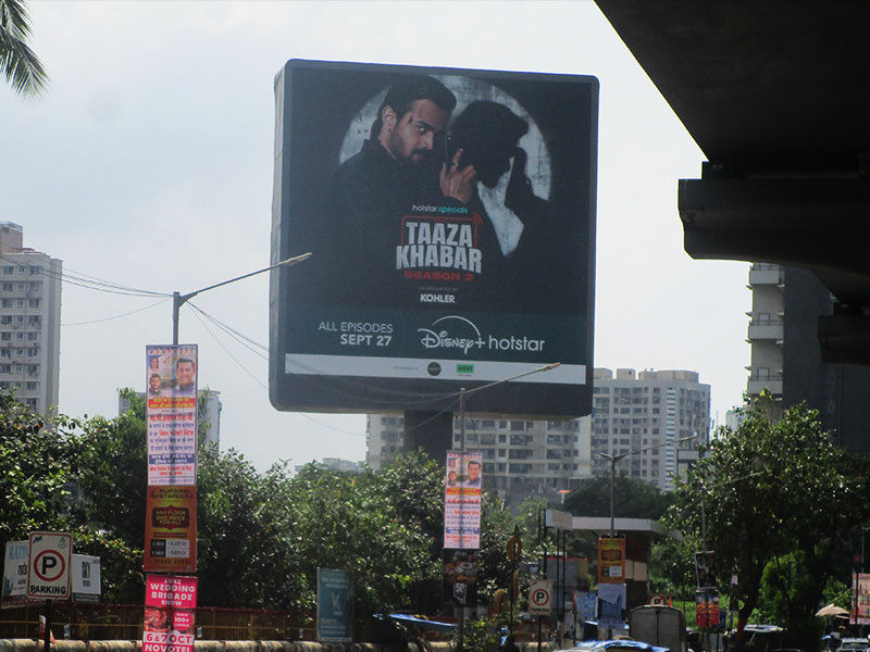 Hotstar Taaza Khabar Series Ad